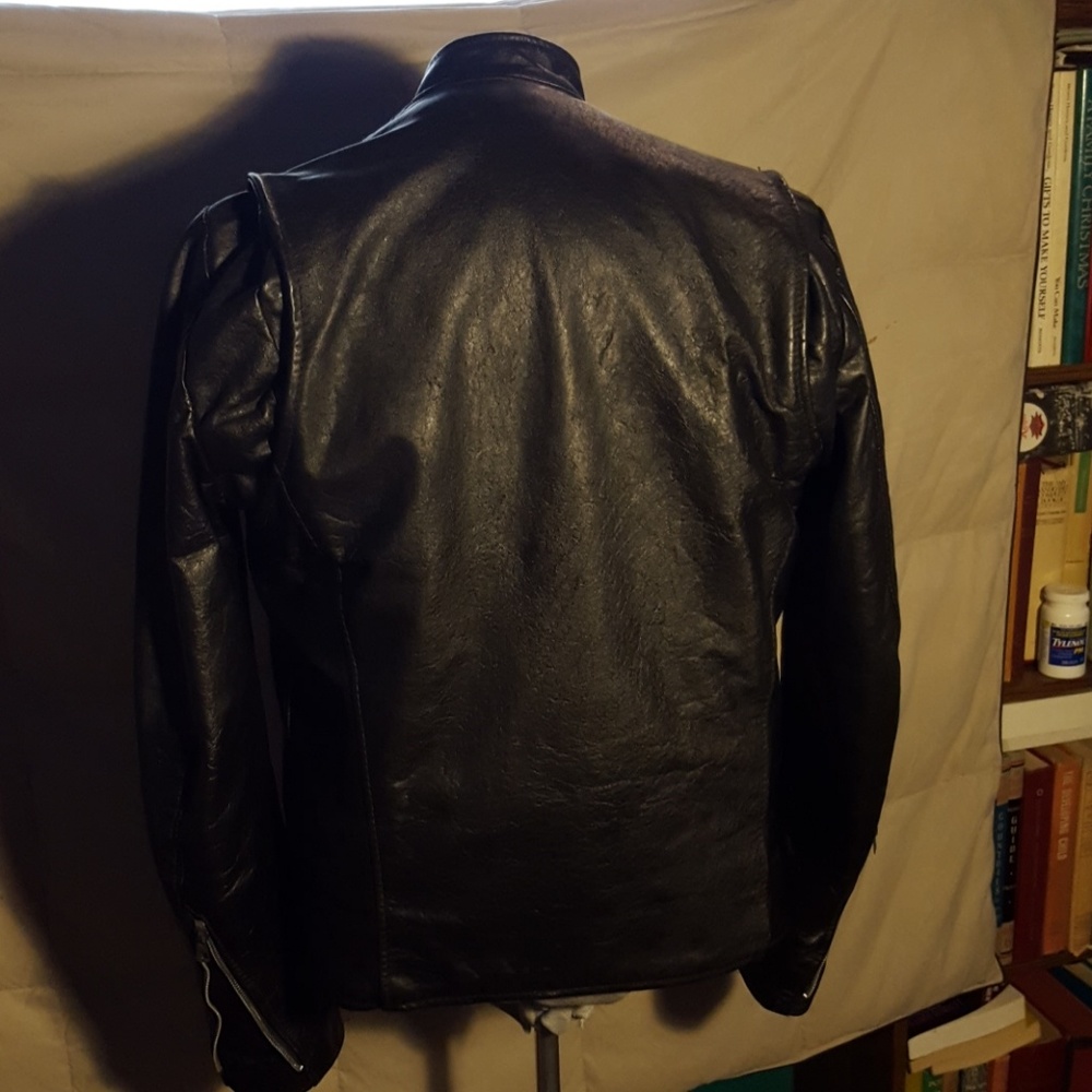 Black Leather Coat